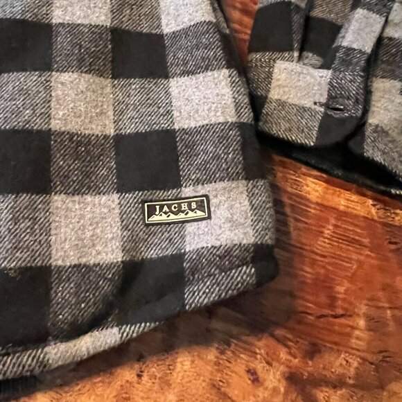 Jachs New York Blk & Grey Wool Shacket XXL - Picture 12 of 16